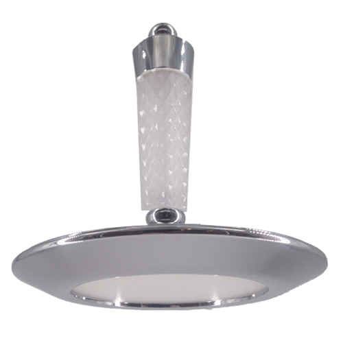 COLGANTE CROMO LED16W 3000K 24CM 13049-1C